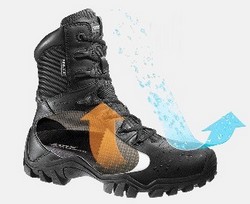 Les composés perfluorés permettent de rendre les chaussures imperméables