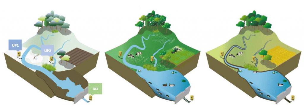 étangs, exploitations agricoles et pesticides